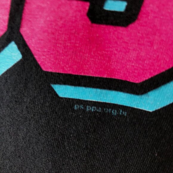 DARE 83 Graphic Tee S Black Neon Colors Retro Look Casual Adult Unisex Fit - Picture 14 of 14